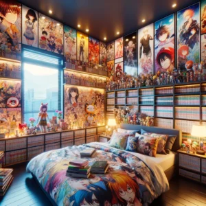 Lire la suite à propos de l’article Décoration de chambre sur le thème Manga :