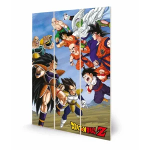 Poster manga Dragon Ball Z impression sur bois 20×29.5cm