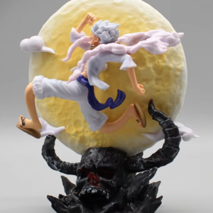 Figurine statue manga One Piece lumineuse Luffy Gear 5