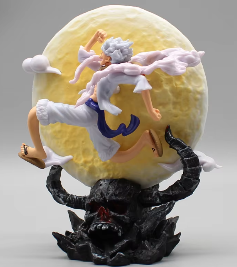 Figurine manga lumineuse One Piece Luffy Gear 5