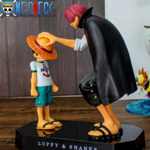 Figurine manga One Piece Luffy et Shanks