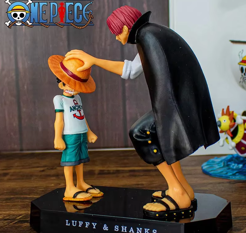 Figurine Luffy et Shanks