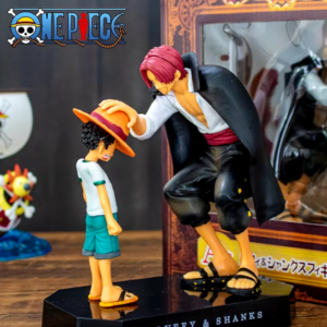 Figurine manga One Piece Luffy et Shanks