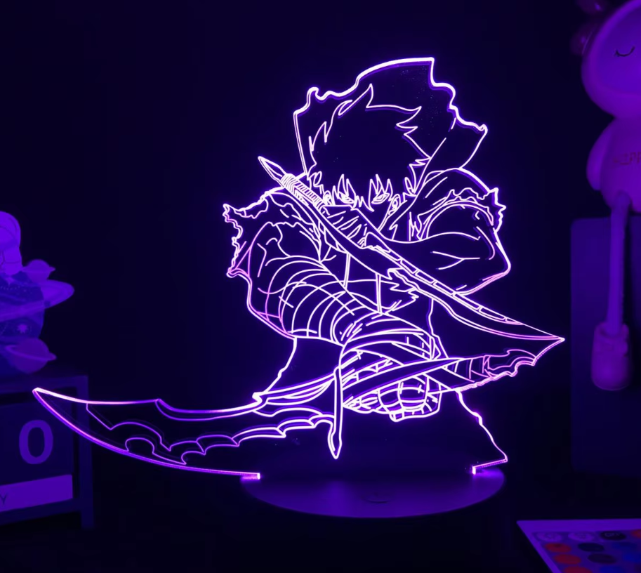 Figurine led Solo Leveling