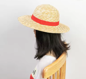 Mannequin avec haut du Chapeau de paille Luffy