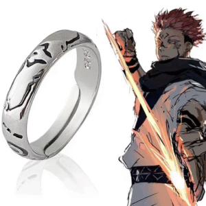 Bague de Sukuna accessoire manga Jujutsu Kaisen