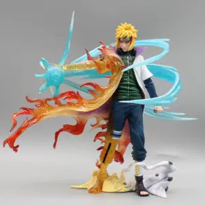 Figurine Minato ressuscité dans le manga Naruto