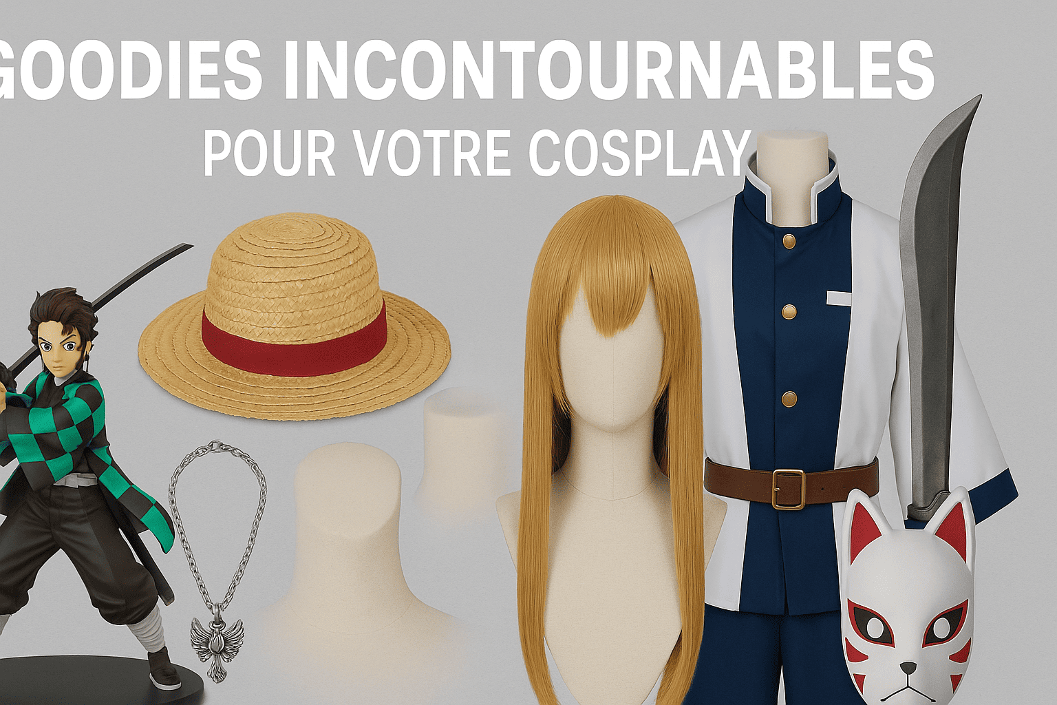 Les Goodies indispensables pour Cosplay