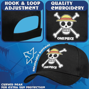 Casquette noir manga One Piece