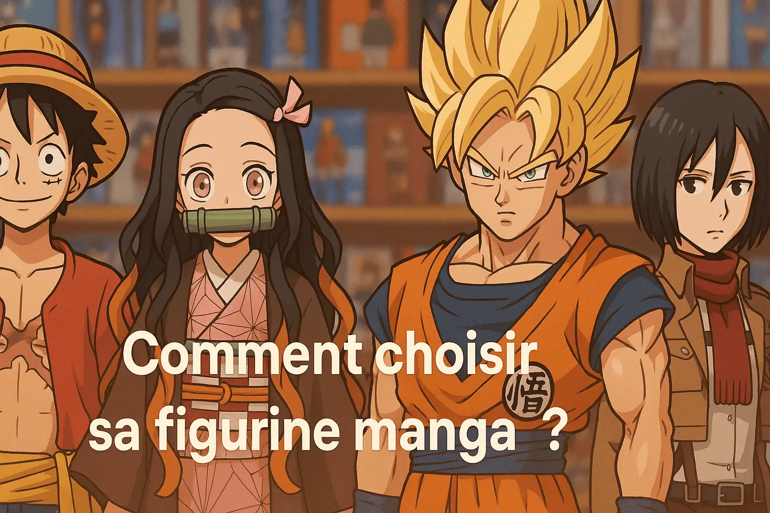 You are currently viewing Comment choisir sa figurine Manga ?
