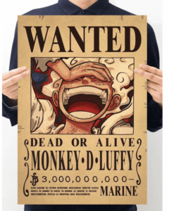 Affiche poster prime de Luffy gear 5