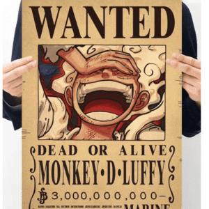 Affiche prime de Luffy Gear 5 dans One Piece