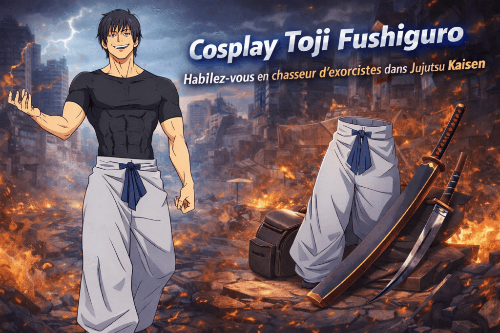 Accessoires de Toji dans Jujutsu Kaisen