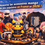 Les accessoires manga les plus populaires de 2026 en France
