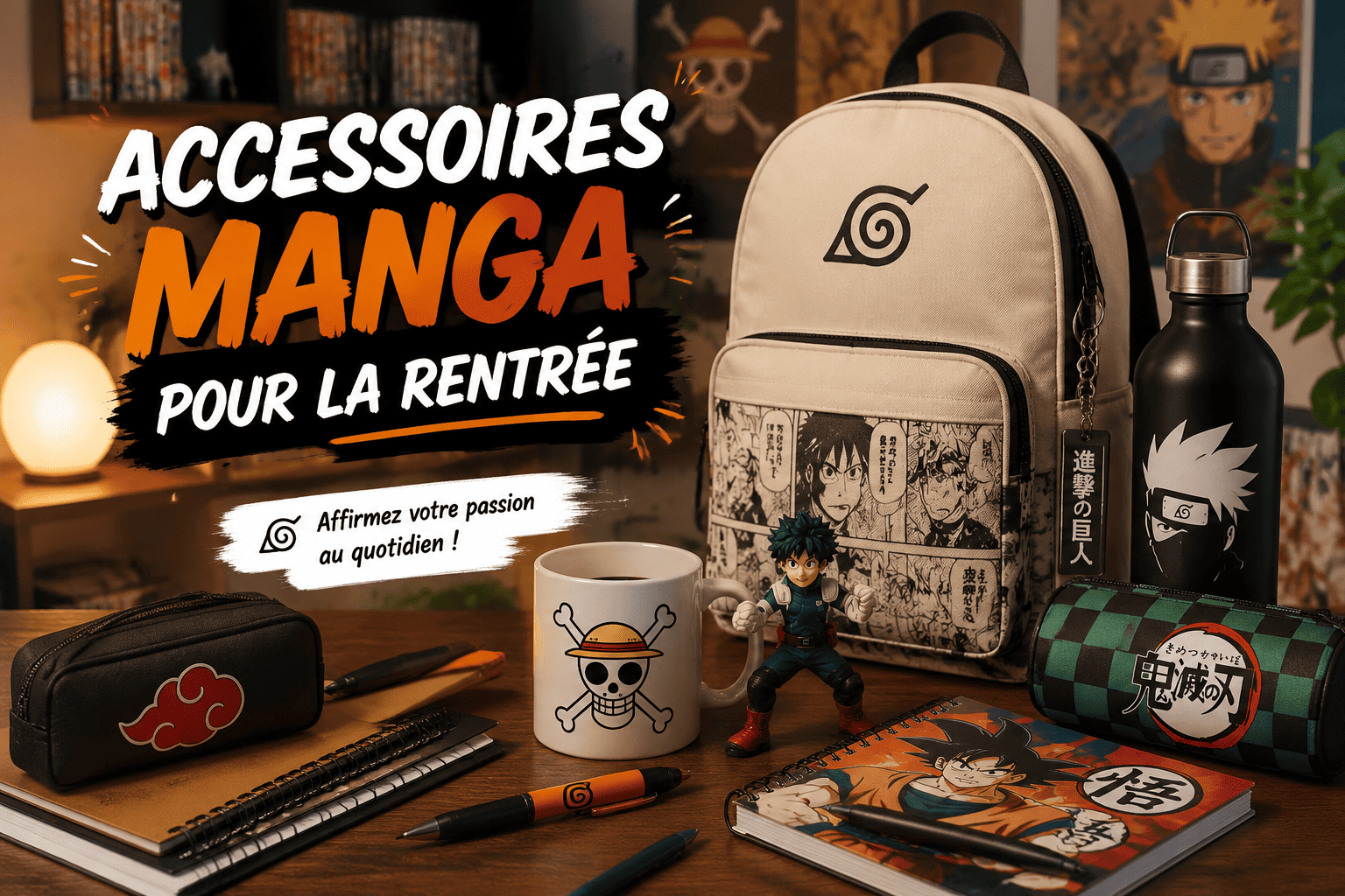 You are currently viewing Accessoires manga pour la rentrée