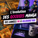 L’évolution des goodies manga des années 90 à aujourd’hui