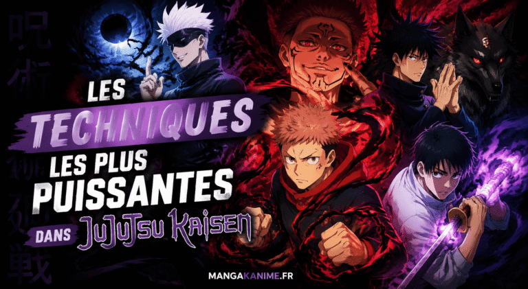 techniques dans jujutsu Kaisen
