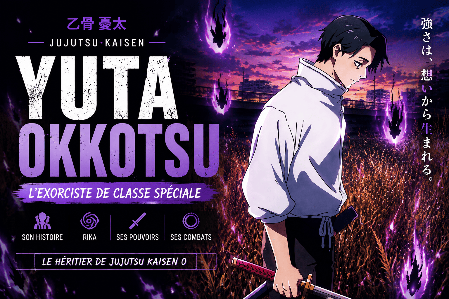 Lire la suite à propos de l’article Yuta Okkotsu dans Jujutsu Kaisen
