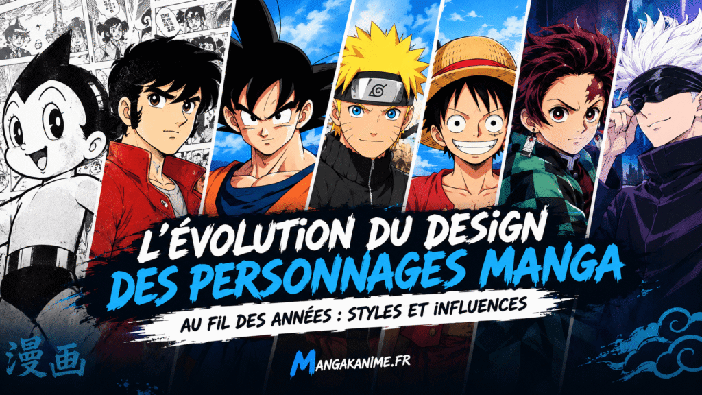 Design des personnages manga