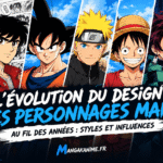 Comment le design des personnages manga a évolué au fil des années