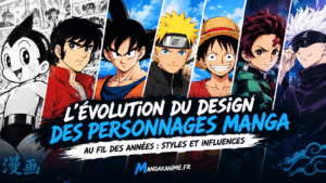Lire la suite à propos de l’article Comment le design des personnages manga a évolué au fil des années