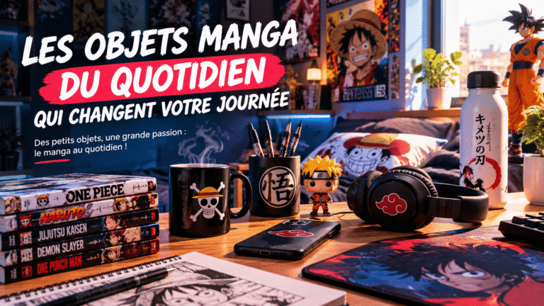 Objets manga du quotidien - Mangakanime